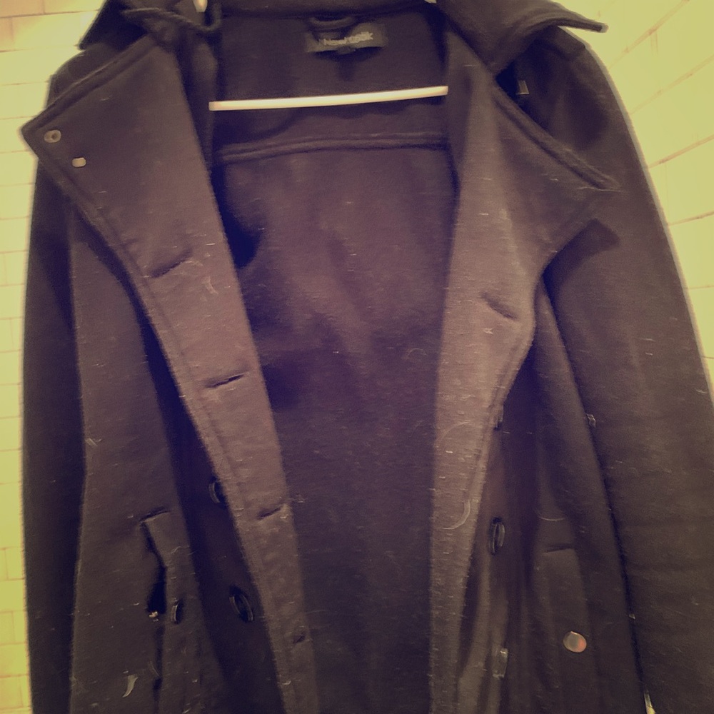black coat